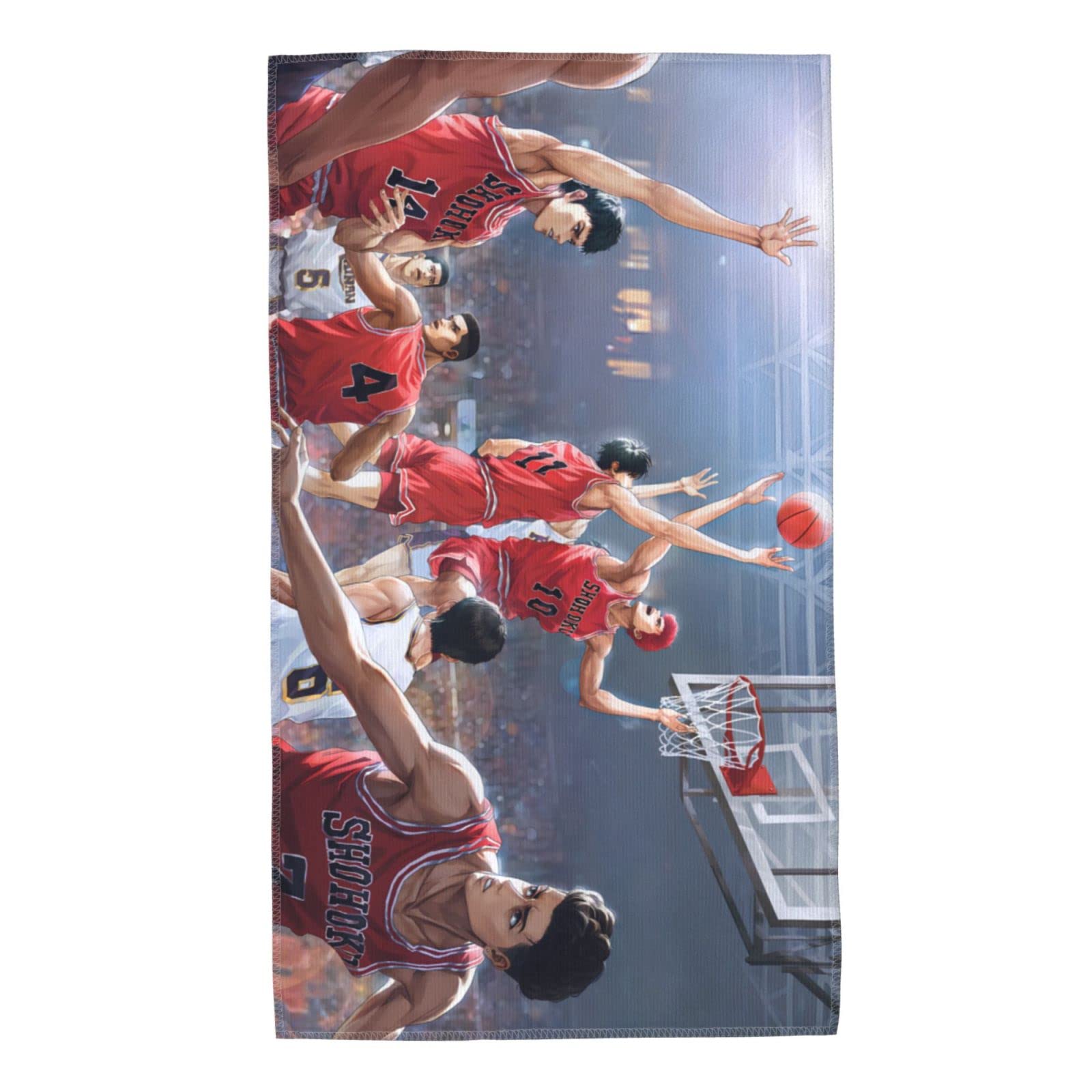 Amazon｜フェイスタオル Slam Dunk スラムダンクアニメ 柔らか肌触り