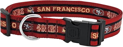 Miniatura 154 de Pets First Collar para perro de la NFL 32 equipos NFL disponibles en 4 tamaños. Collar de PET NFL resistente, fuerte y duradero. Equipo de fútbol