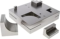 Vista 11 de The Beadsmith Juego de cortadores de disco circular de acero con 4 punzones y troqueles. Herramienta para cortar círculos precisos de 1" a 2