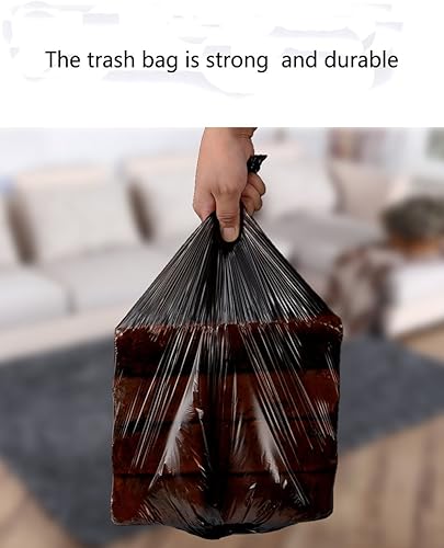 Miniatura 3 de Bolsa de basura pequeña, bolsa de basura negra de 2 galones (2 galones (150 unidades), color negro