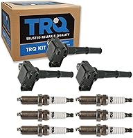 Vista 63 de Kit de Bobina de Encendido y Bujía de TRQ 8 Piezas Bujías de Iridio Compatibles con Toyota Tacoma 2005-2014 4Runner 2010 Tacoma 2015-2021