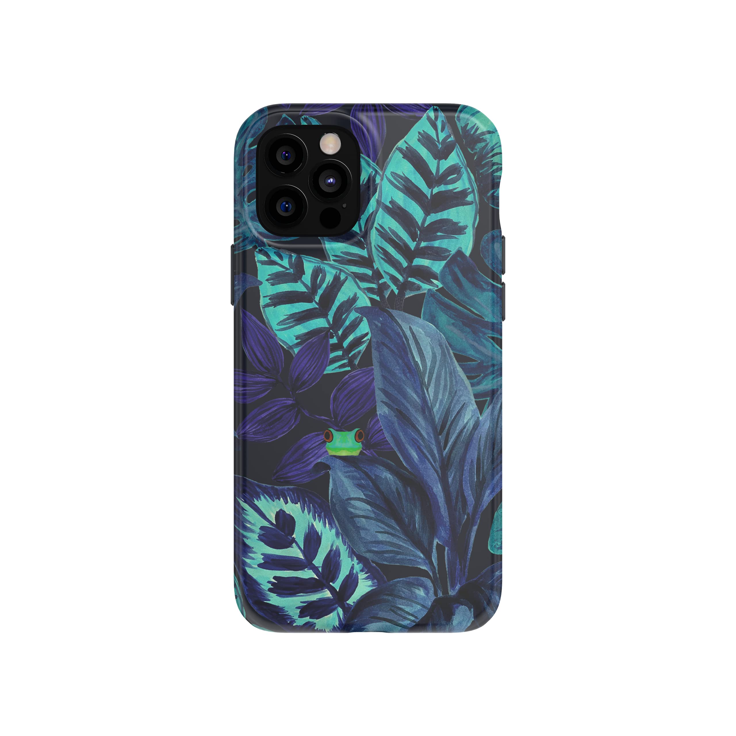 Tech 21 Eco Art Frog for iPhone 12 Pro – Biodegradable Phone Case with Exclusive Artwork and 10ft Multi-Drop Protection