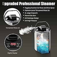 Vista 6 de COSTWAY - Sauna de vapor portátil, control remoto, vaporizador de 3L, sauna plegable con 9 temperaturas y temporizador de 90 minutos, atomización