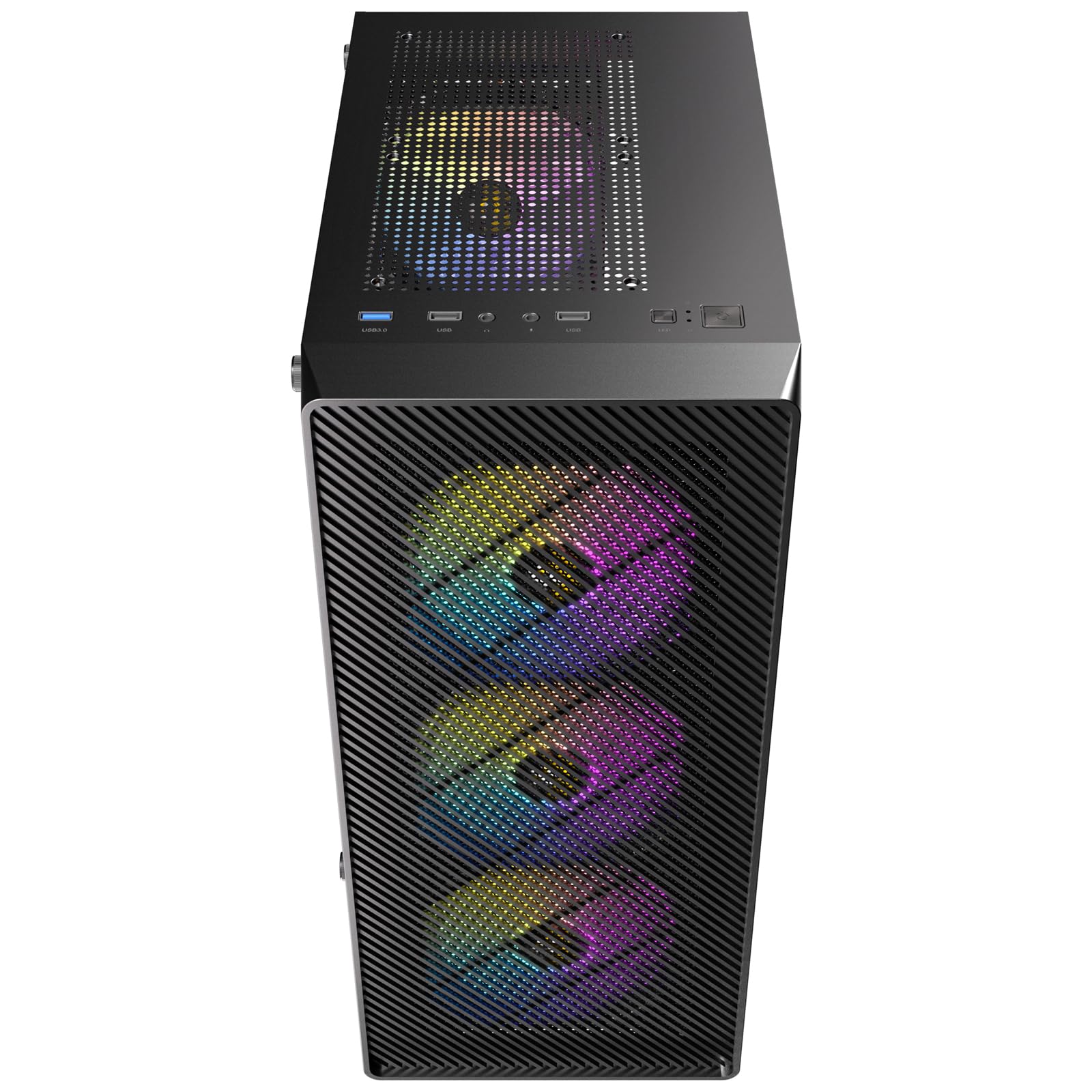 ANTEC AX26 RGB Elite PC Midi Tower Gaming ATX, Nero