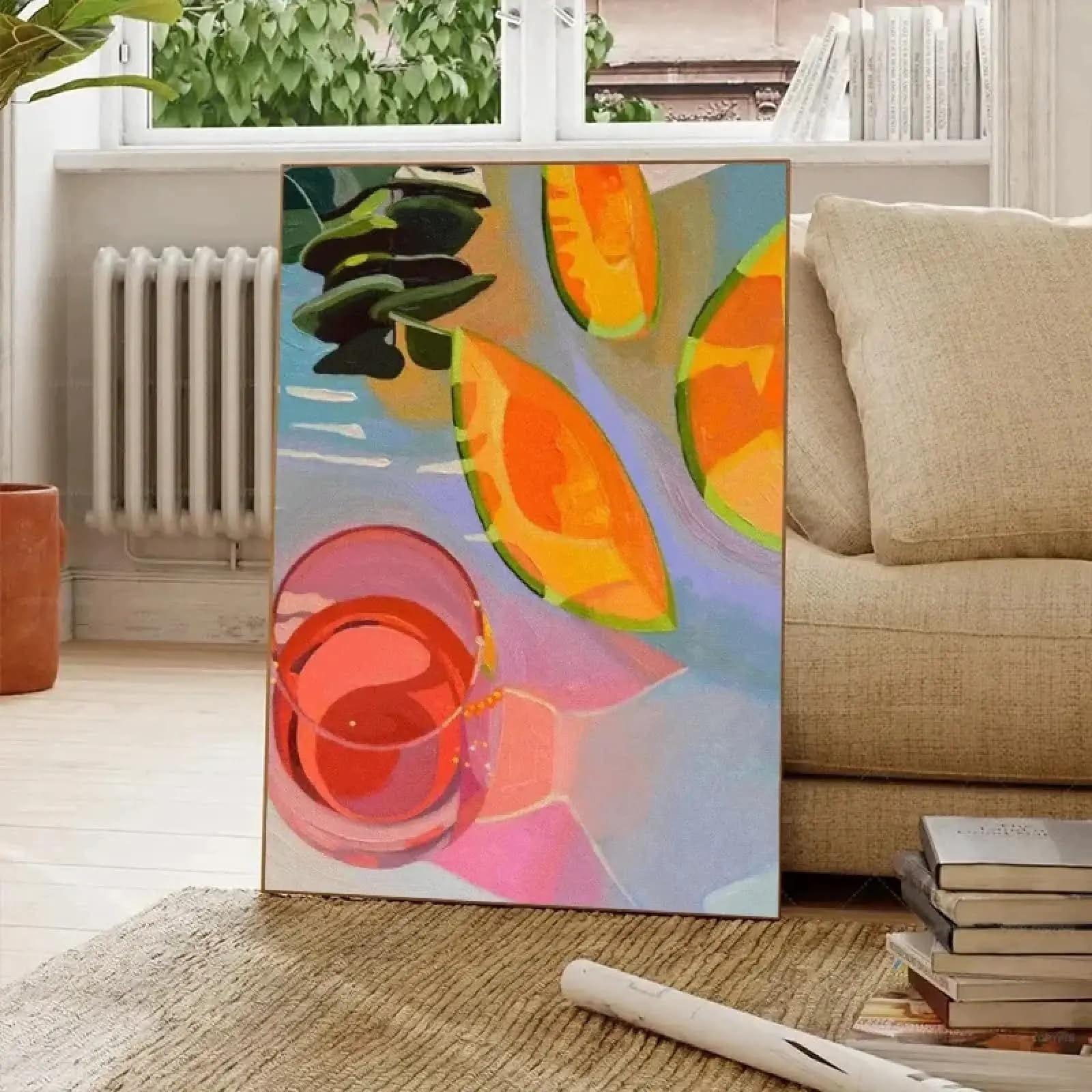 Cadre de cuisine minimaliste 60 x 80 cm pour illuminer un mur vide - 6