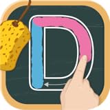 Verschiedene Farben Buchstaben Schreiben