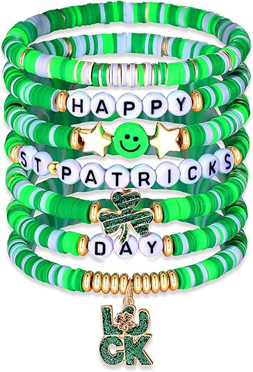 Rainbow Heishi Bracelets: Stackable Summer Beach Jewelry