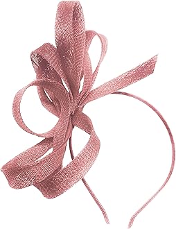 CapriliteVegan Sinamay Fascinator Headband Wedding Hoop Ladies Day Ascot Races