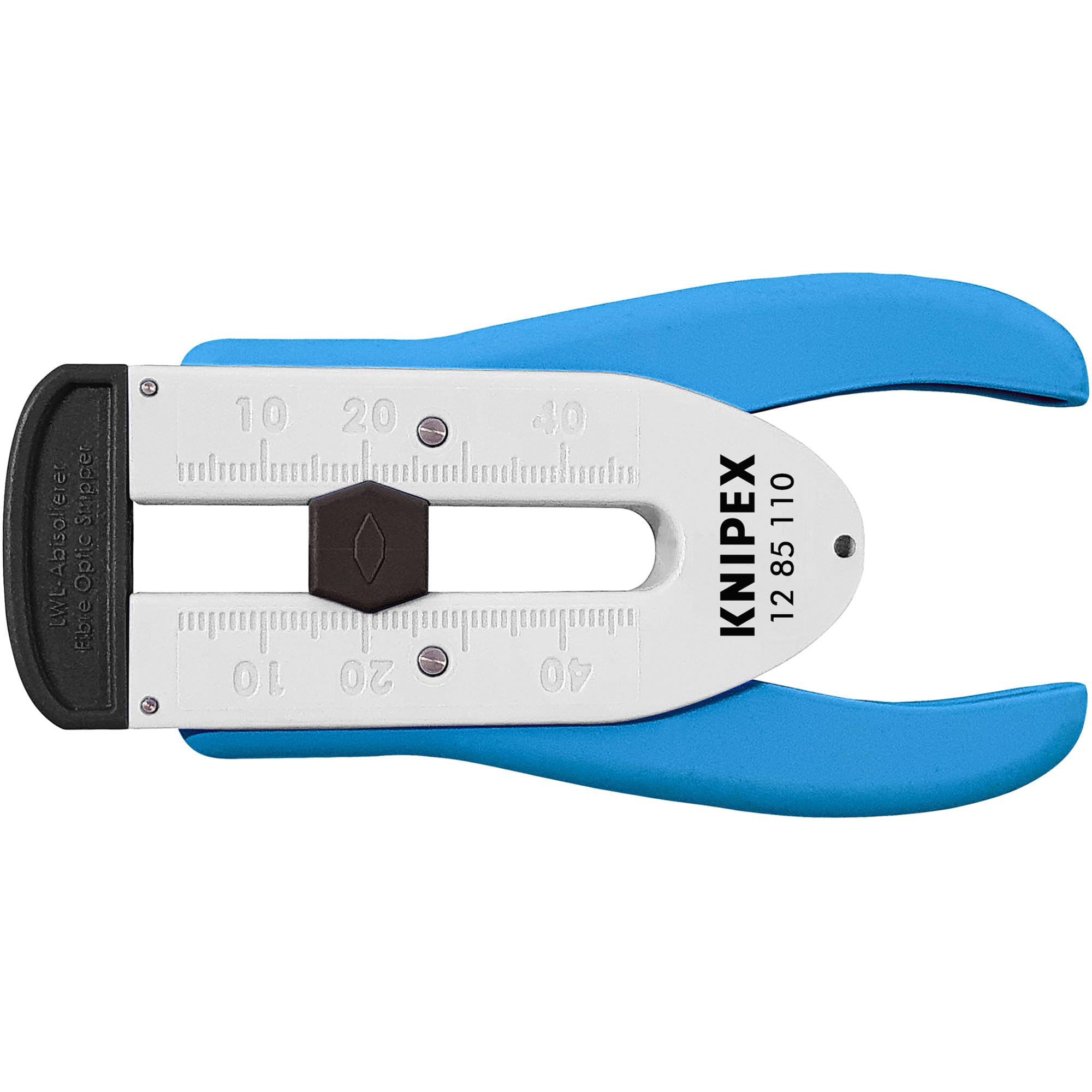 Dénudeur fibre optique KNIPEX 12 85 110 SB pour dénudage précis