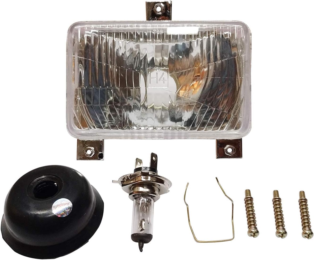 Conjunto de Faros Delanteros Juego de Faros Delanteros con bols de 12 voltios AdecuadoLandini Massey Ferguson I 200 3000 300 6100 I Serie articulada NA (Tamaño Libre)