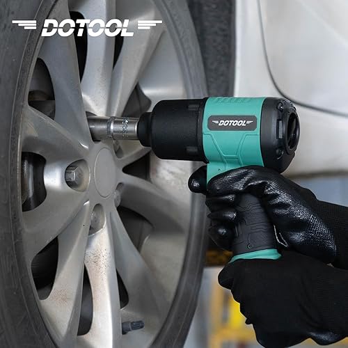 Miniatura 2 de Llave de impacto neumática de 12 pulgada, unidad cuadrada, resistente, 880 ft-lbs, salida de par de aflojamiento máximo, llave de impacto neumática,