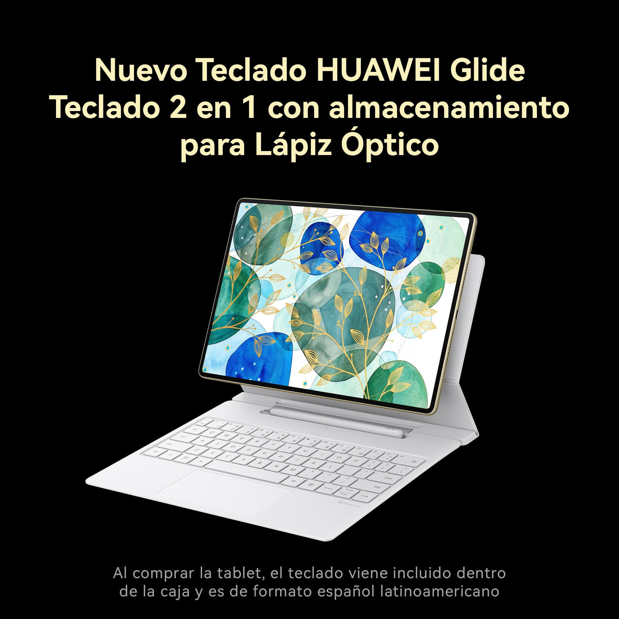 HUAWEI MatePad Pro 12.2 Inch Features a PaperMatte OLED Tandem Display, 2.8K Resolution, 144 Hz High Refresh Rate, 12GB+256GB, Glide Keyboard, M Pencil (3rd Gen.) Product Image 4