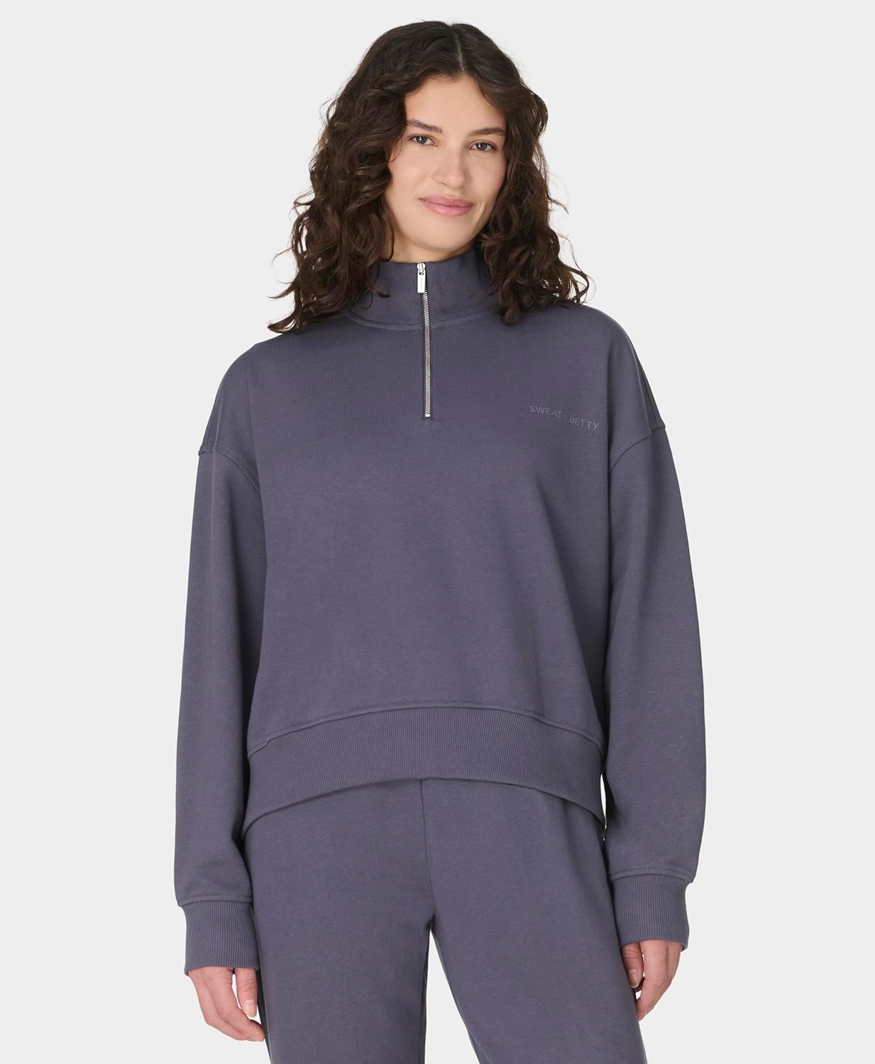 Sweaty Betty Revive Crop Half Zip - Image 3