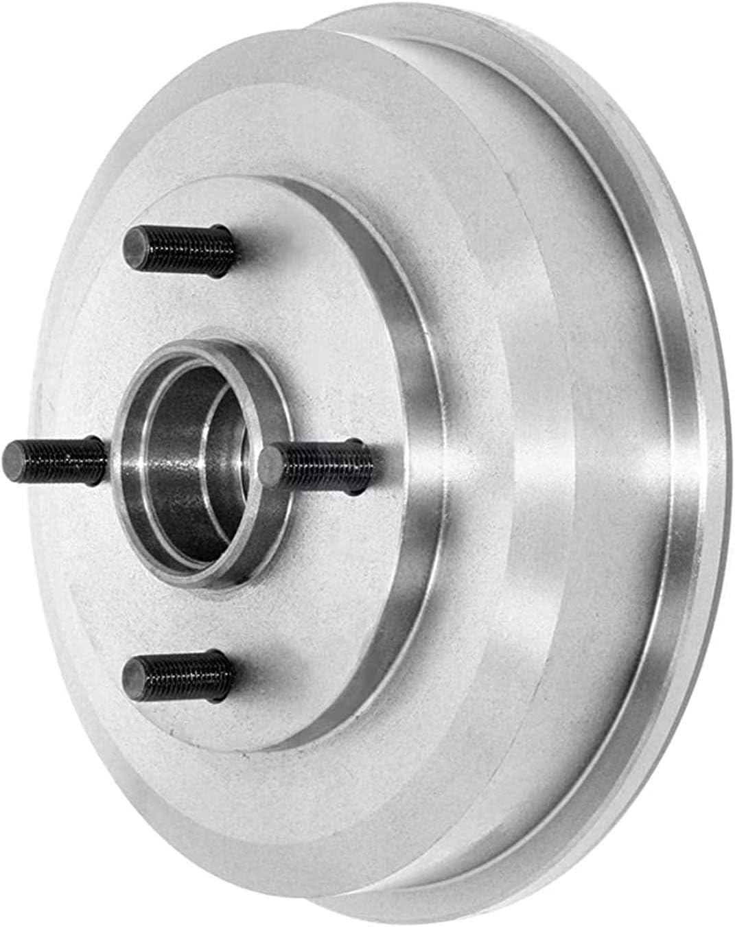 Detroit Axle - Rear Brake Kit for 00-08 Ford Focus Replacement 2000 2001 2002 2003 2004 2005 2006 2007 2008 Brake Drums Semi-Metallic Brakes Shoes w/Wheel Bearing