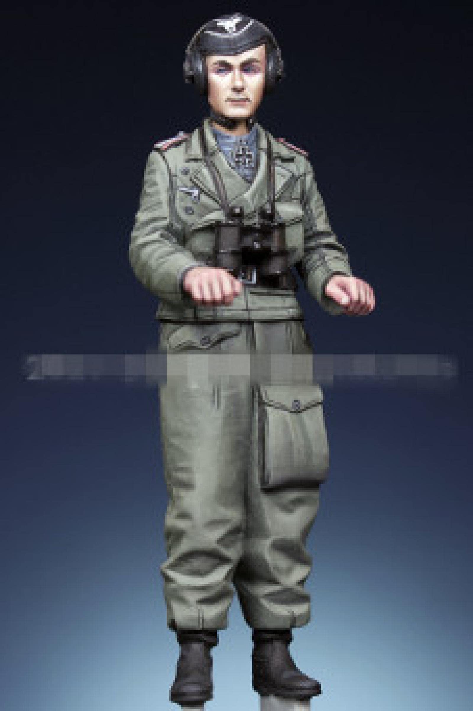 1:35 figurine en résine soldat allemand ww2 non peinte