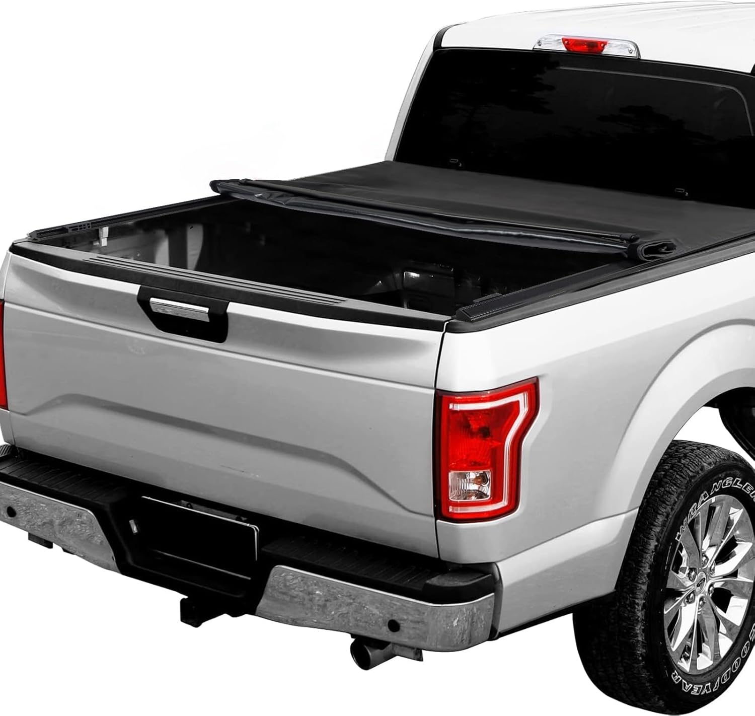 TRIBLE SIX 5.5FT Soft Roll-Up Truck Bed Tonneau Cover Replacement for 2009-2025 Ford F-150 Short 5.5' (67") Bed