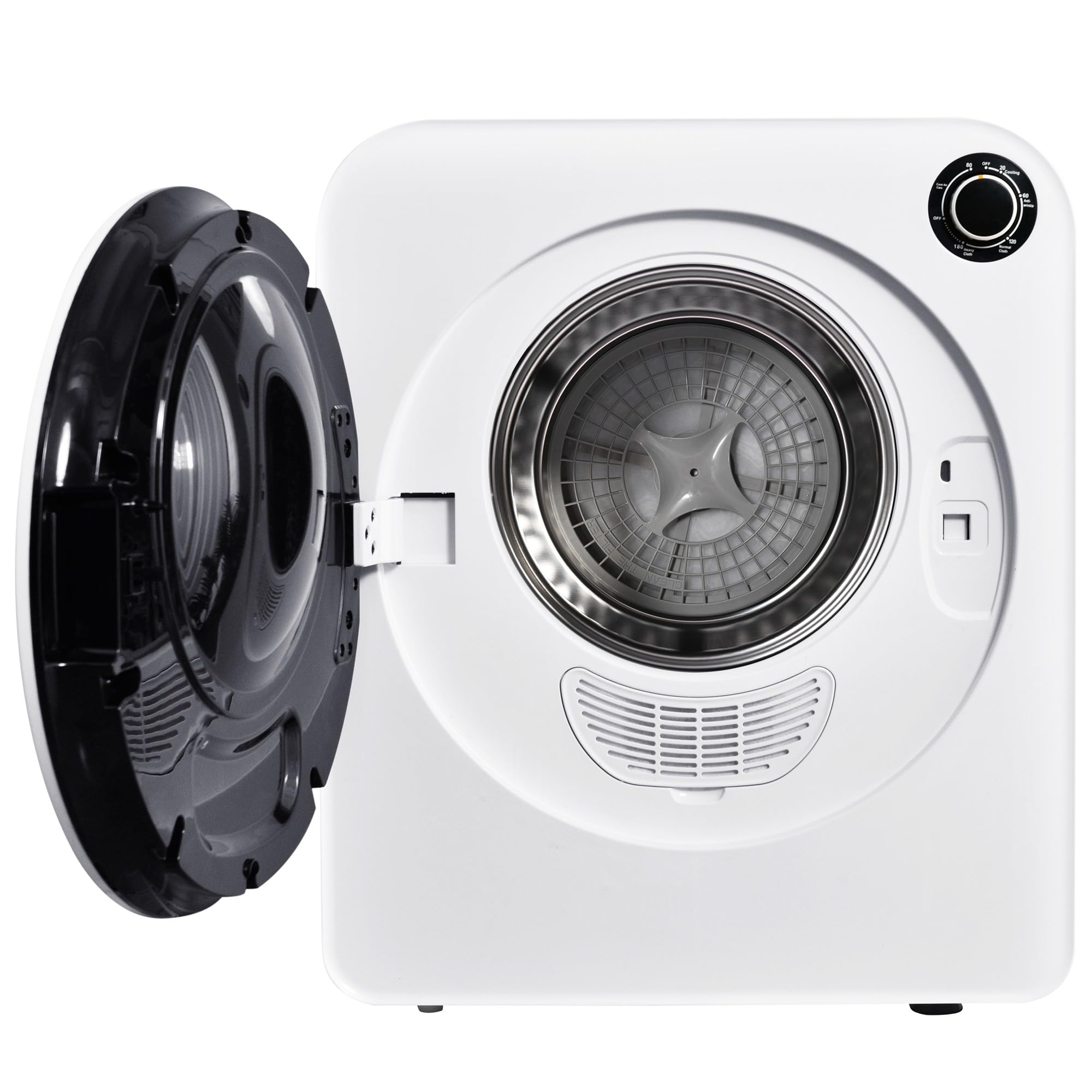 Suszarka bębnowa 830 W mini suszarka bębnowa suszarka wyciągowa suszarka ze stali nierdzewnej potrójny filtr możliwość montażu na ścianie 5 trybów suszenia