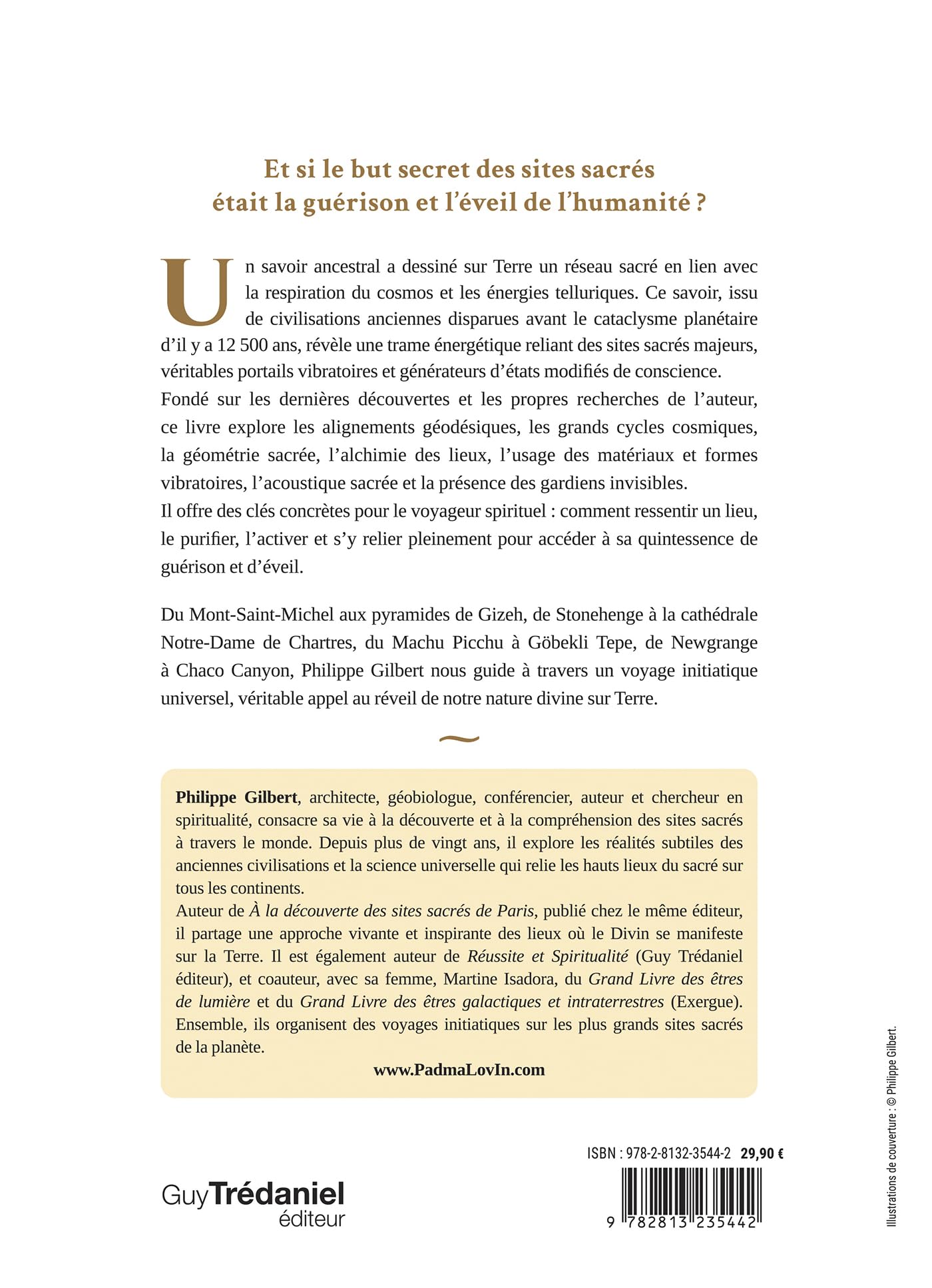 Le Grand Livre des Sites Sacrés - Leurs secrets énergétiques, clés de guérison et d'éveil pour une nouvelle humanité