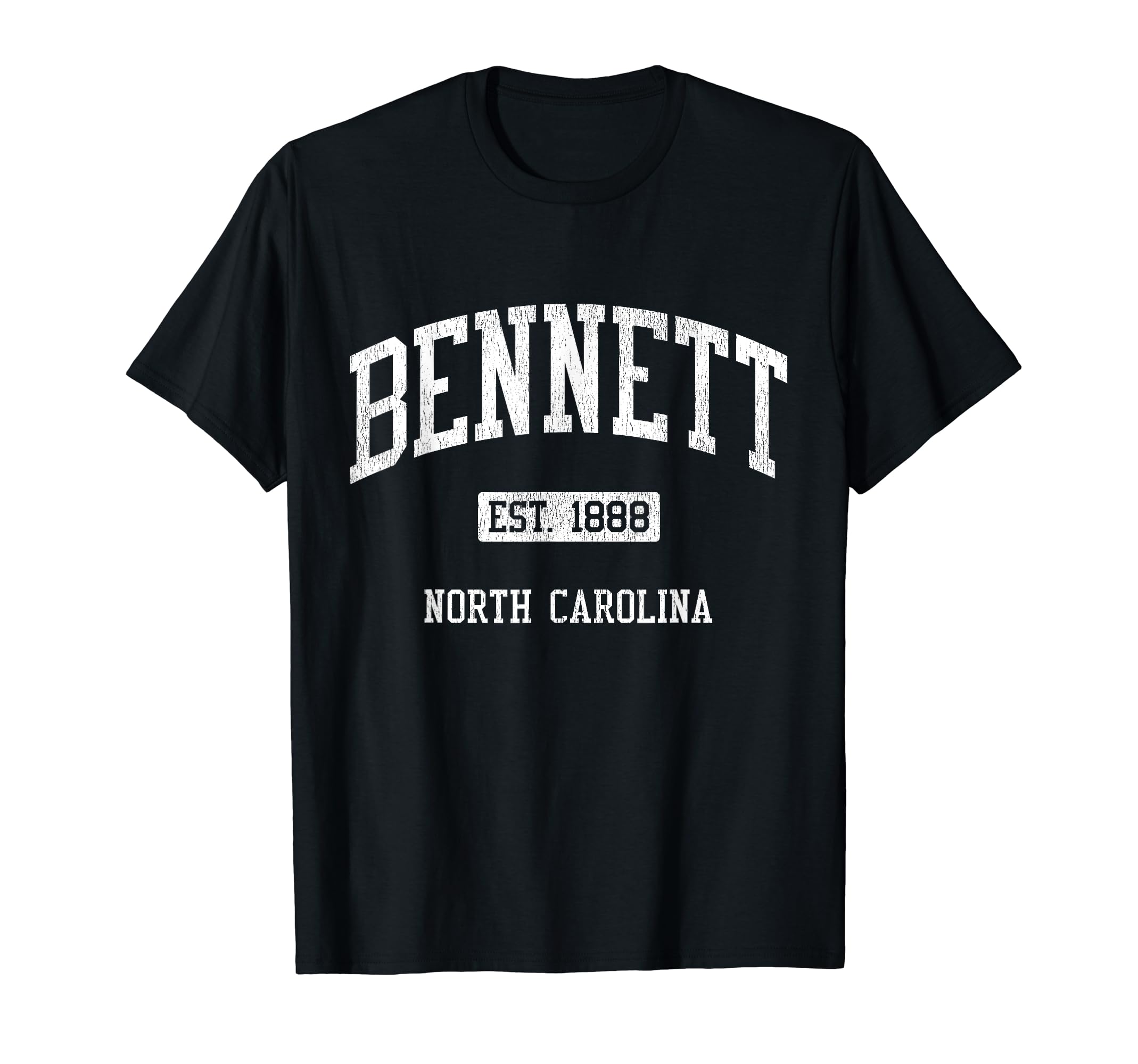 Bennett North Carolina NC JS04 Vintage Athletic Sports T-Shirt