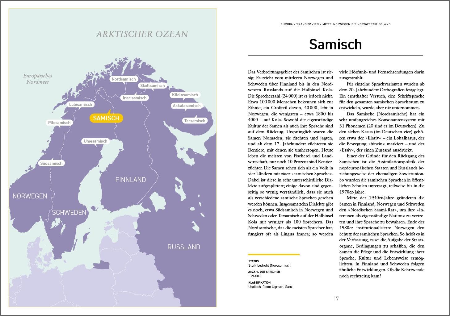 Atlas der vom Aussterben bedrohten Sprachen: Von Nordfriesland bis nach Amazonien