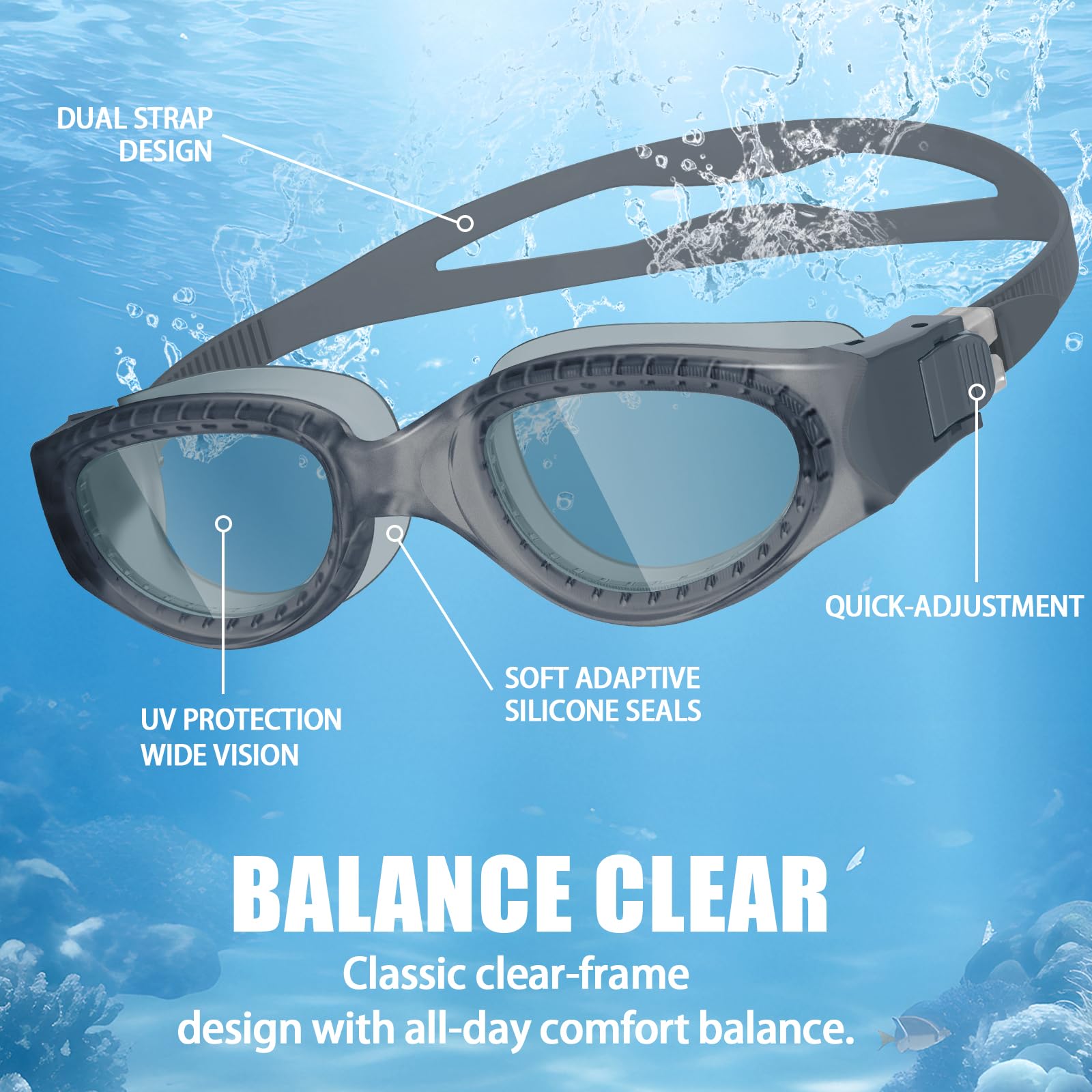 Gafas de natación para adultos 0044