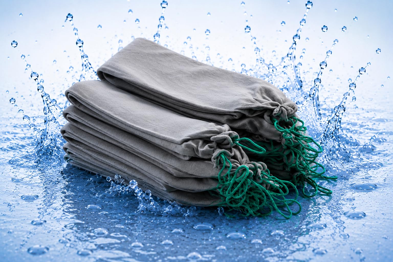 Presa antifugas activada por agua para tuberías con fugas, lavadoras e inodoros obstruidos: no requiere preparación, capacidad de absorción de hasta 4 litros, paquete de 12: 120 × 10 cm, DESECHABLE