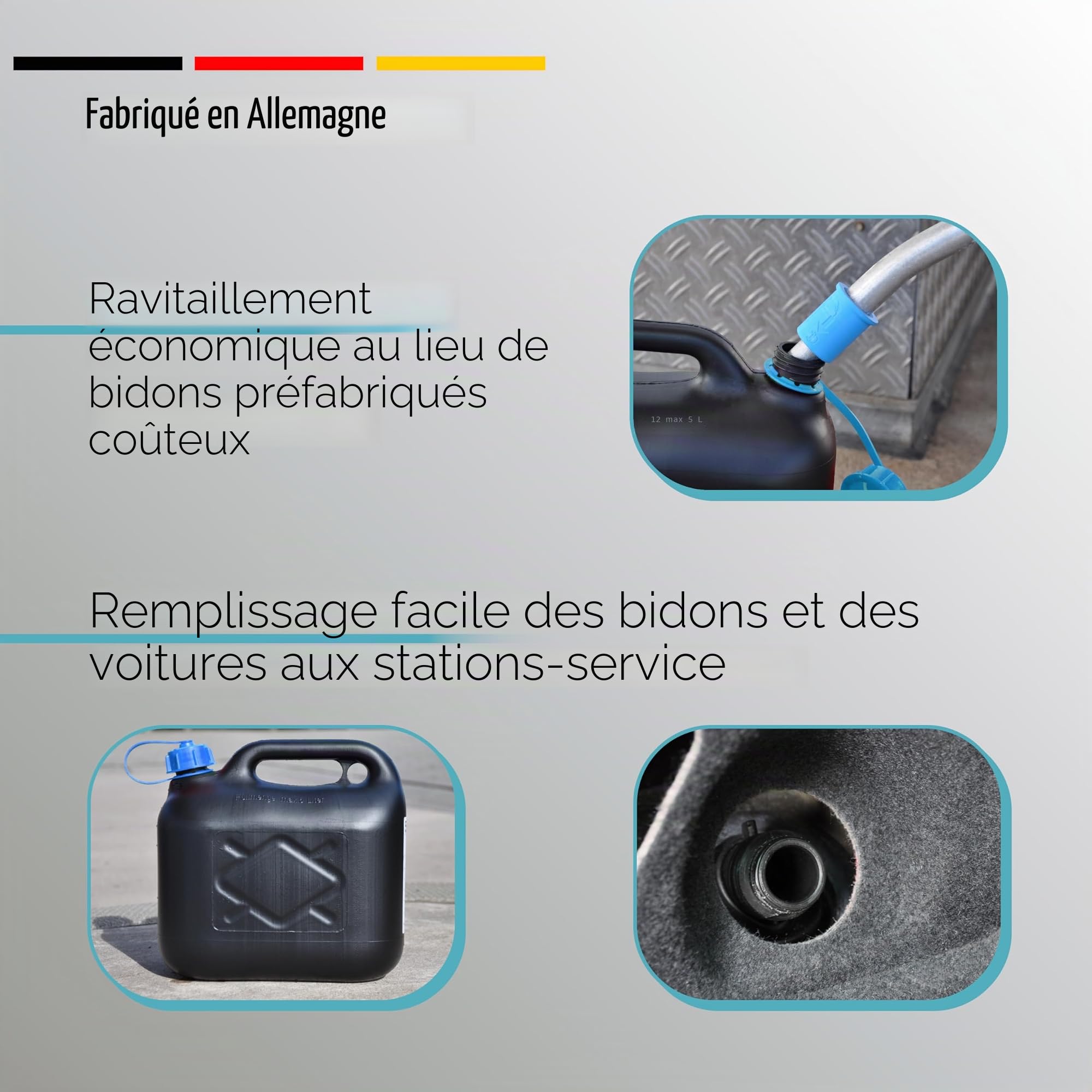 Adaptateur de réservoir magnétique Adblue pour station-service diesel, voiture, camion, tracteur