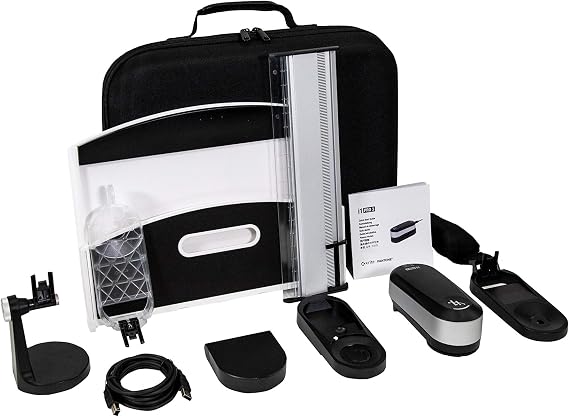 X-Rite i1Pro 3 Spectrophotometer Professional Color Profiling Device for Displays and Printers, 5000 Nit Monitor Support with Broadcast Video Standards, i1Profiler and (EO3BAS)