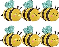 Vista 45 de 9 Pcs Zebra Elephant Jungle Safari Balloons Foil Helium Monkey Lion Zebra Giraffe Leopard Crocodile Bee Fox Shaped Animal Balloons for Wildlife