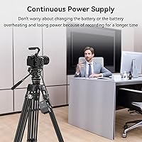 Vista 7 de SmallRig Batería ficticia de reemplazo D-TAP para Canon LP-E6NH, para Canon R6 Mark III, R5, R5 C, R6, R7, R, 5D II/III/IV, 6D, 6D II, 7D, 7D II