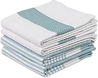 Vista 8 de MyPillow Paquete de 4 paños de cocina, color verde