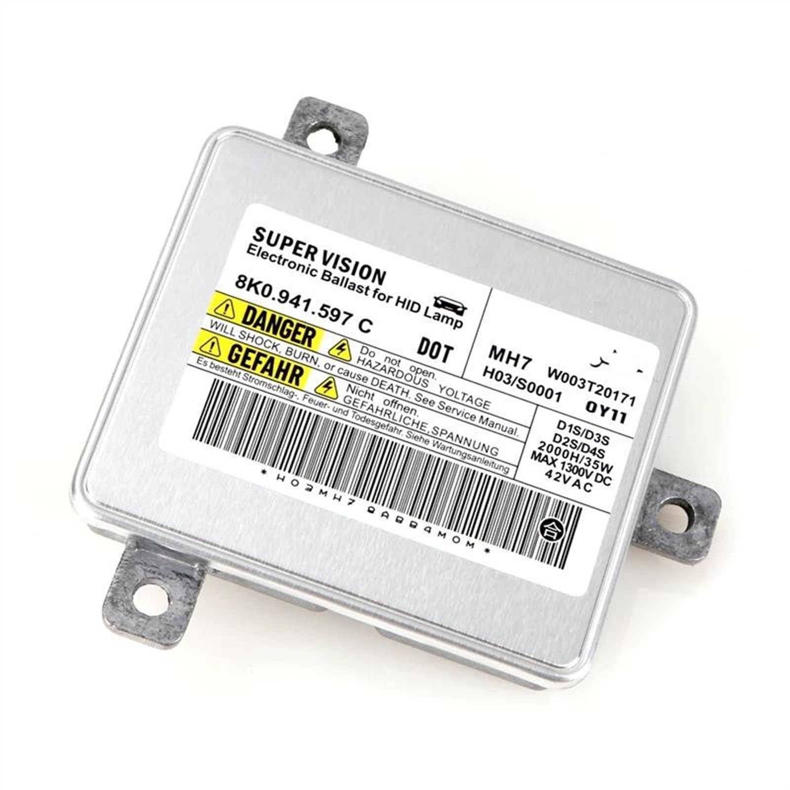 Balasto de xenón 8K0941597C para reparar luz fundida en Audi A4 A5 6