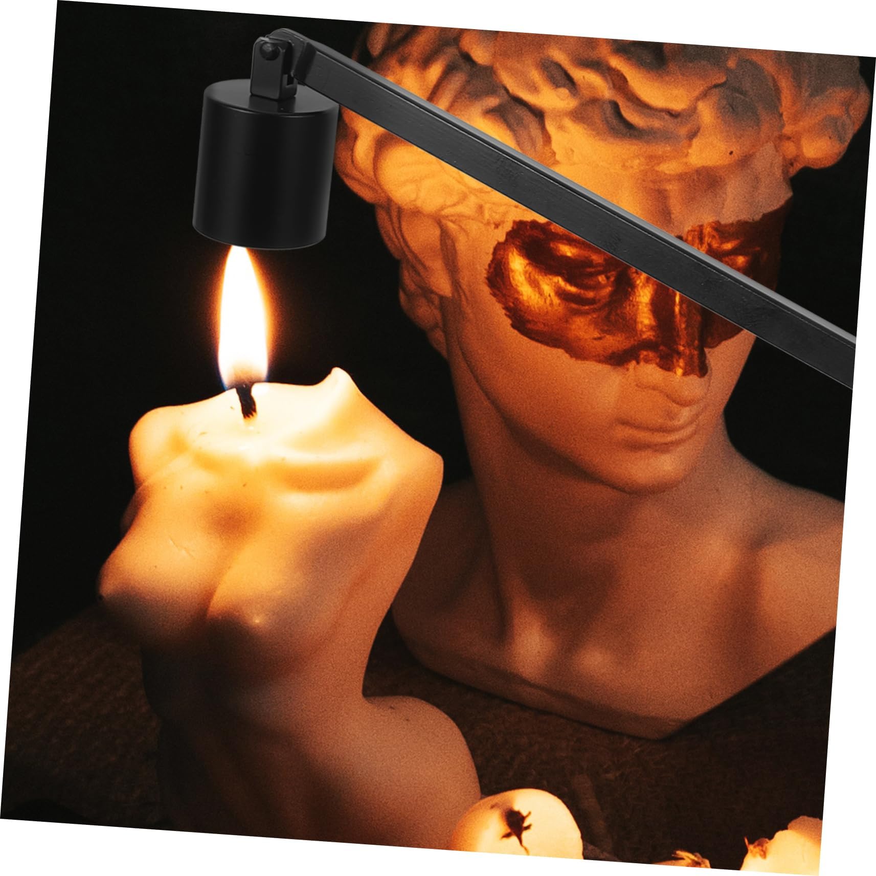 FUNOMOCYA Candle Snuffers Cutter Kit Safe Extinguisher Tool for Home Wedding Decor