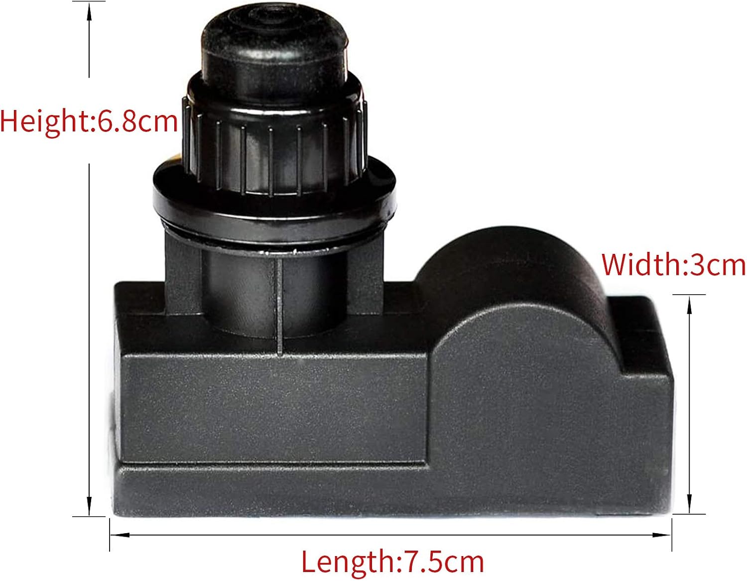 SG3320 (1-Pack) 2 Outlet "AAA" Battery Push Button Ignitor Igniter Replacement for Select Broil King, Broil-Mate, Charbroil, Blackstone, Grillmate, Jenn Air, K Mart, Master Chef Model Grills Models