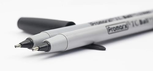 Miniatura 5 de Promarx TC - Bolígrafos de punta media, tinta negra, 10 unidades (BP48-KR1P10-48)