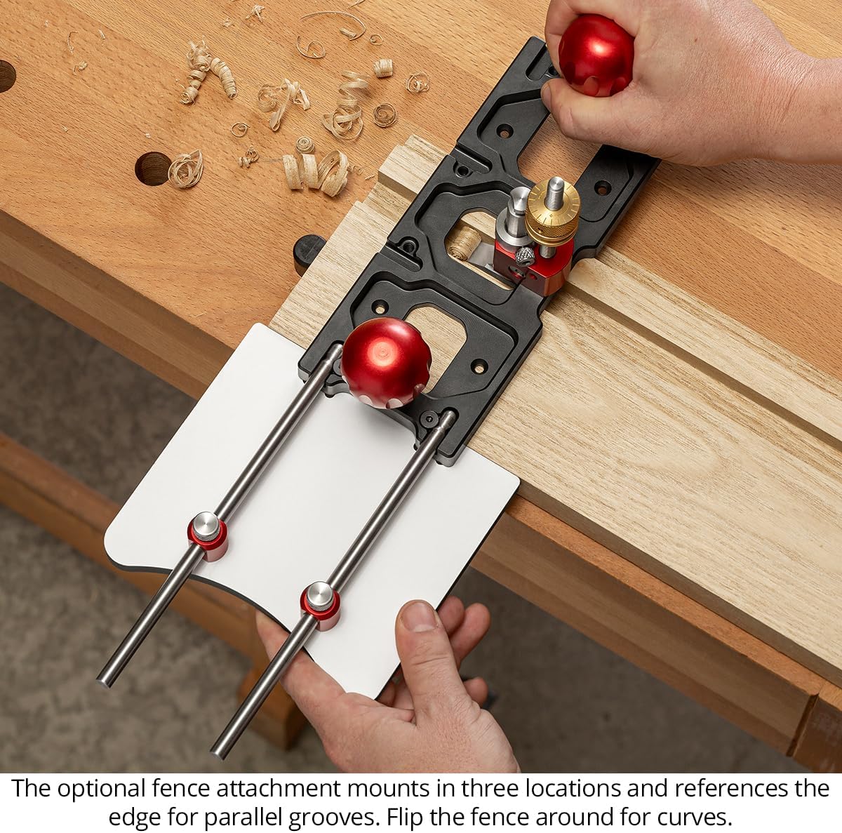 Woodpeckers Router Plane Fence Add-On Kit, For Consistently Fast Edge Reference - WRP-F