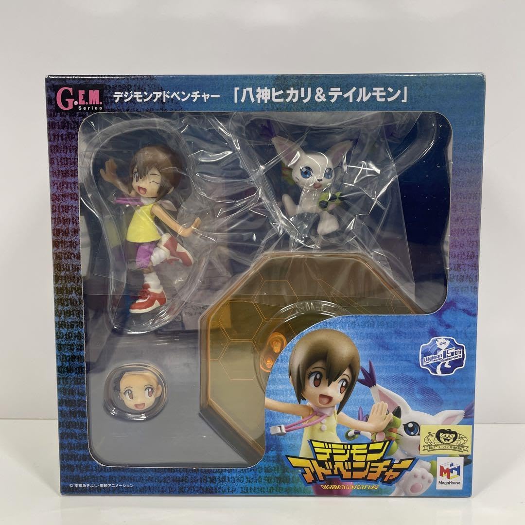 デジモンアドベンチャー　八神ヒカリ&テイルモン　フィギュア　特典カード付 Amazon | G.E.M. デジモンアドベンチャー 八神ヒカリ