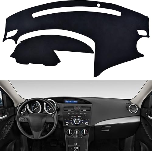 Miniatura 36 de SPEEDWOW Dashboard Dash Board Cover Mat Carpet Compatible with F150 2004-2008