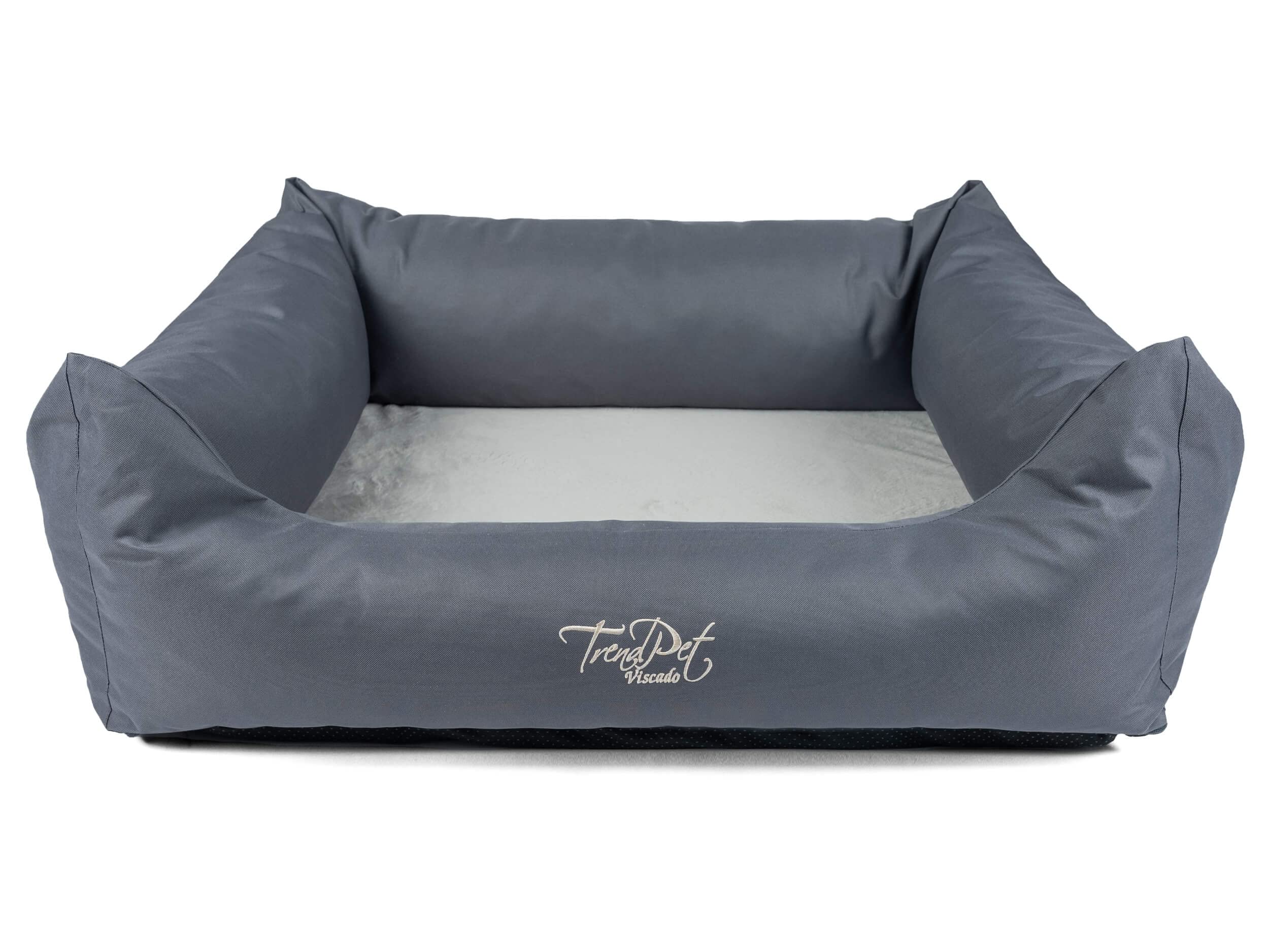 TrendPet Viscado - orthopädisches Hundebett grau