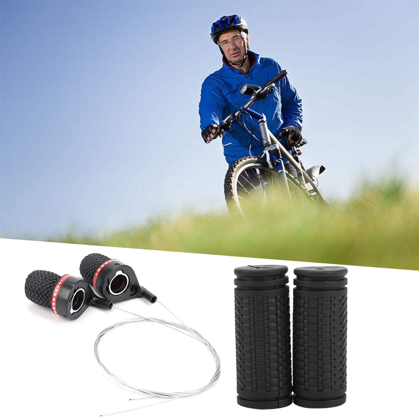 Shimano Tourney / TY Shimano Tourney SL-TX50 SIS Thumb Shifter Plus - Pair - JE James Cycles