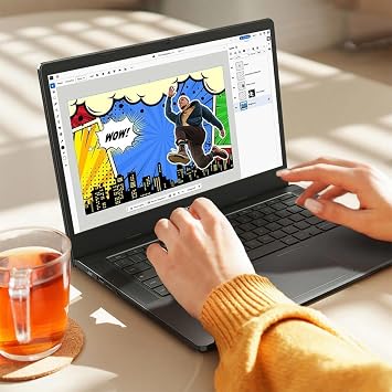 Acer Chromebook Plus 514, 14 FHD Touchscreen Laptop, Intel 8-Core i3-N305, 8GB RAM, 256GB SSD, Chrome OS, Long Battery Life, High-End Business/Luxury Gift