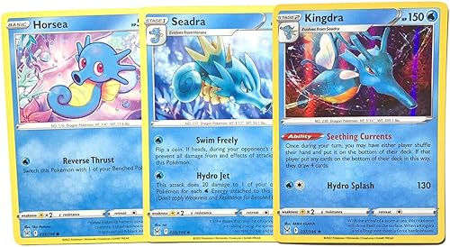 Kingdra 037196 - Origen perdido - Juego de cartas Pokemon Evolution - Holo o Holo inverso