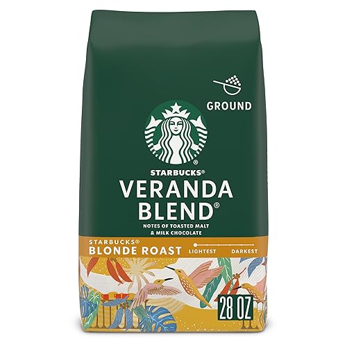 Ground Coffee, Starbucks Blonde Roast Hot or Iced Coffee, Veranda