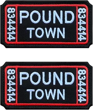 2 Pcs Funny Meme Embroidered Morale Patch Hook and Loop Decorative Badge for Tactical Gear Work Clothes Uniforms Travel Backpacks Caps Hats Vests Jerseys Casual Daily Outdoor Accessories Decoration