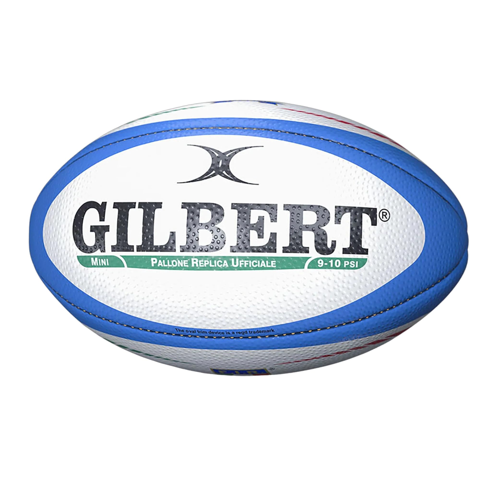 Gilbert, palla da rugby con bandiera italiana, White, Mini Size 1