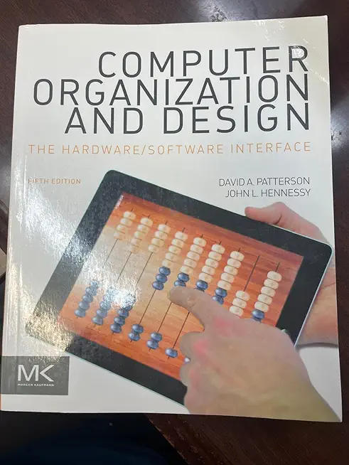 Computer Organization and Design MIPS Edition...