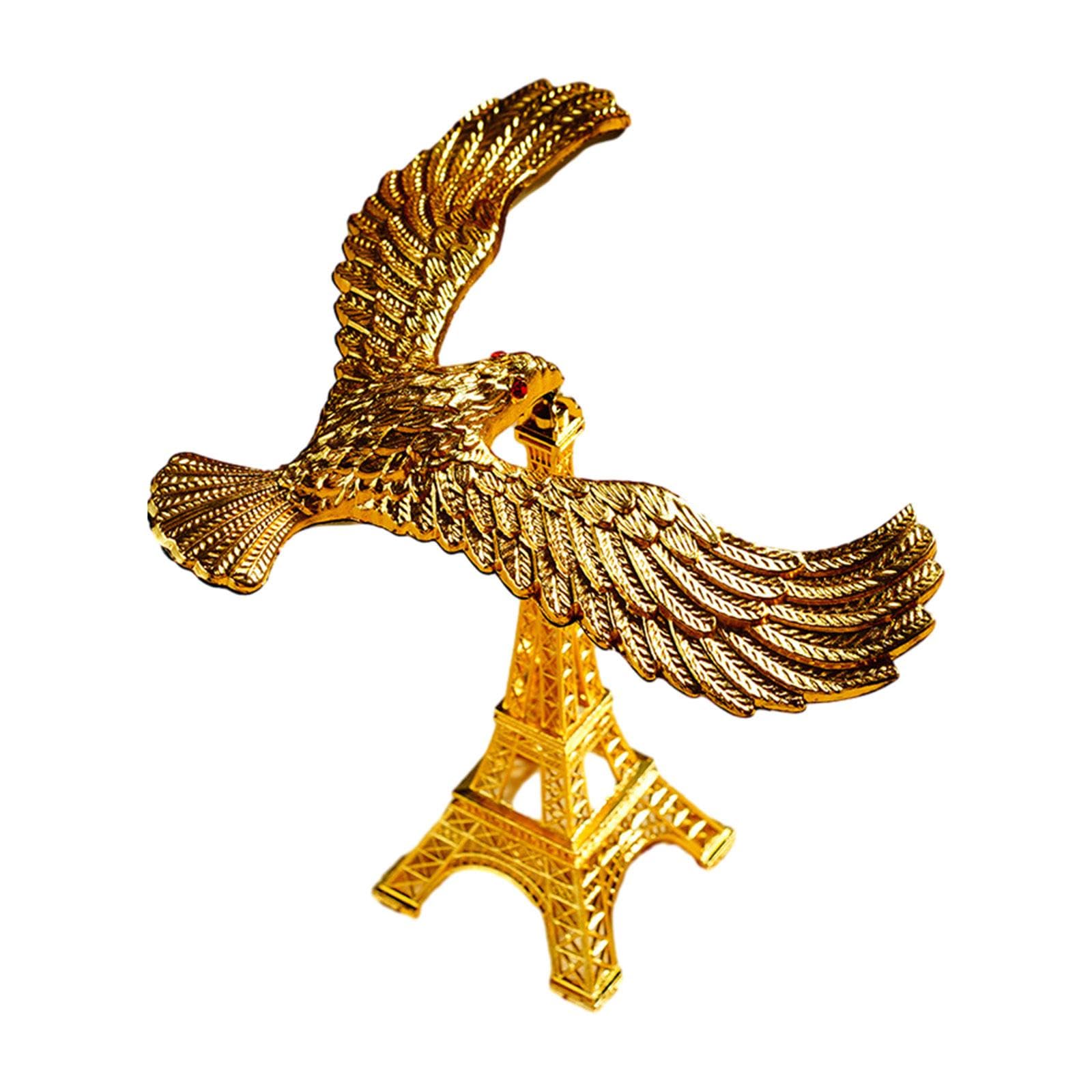 Oiseau équilibrant en métal grand modèle pour bureau