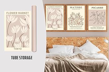 Amazon.com: MINI ZOZI Matisse Wall Art Flower Market Prints