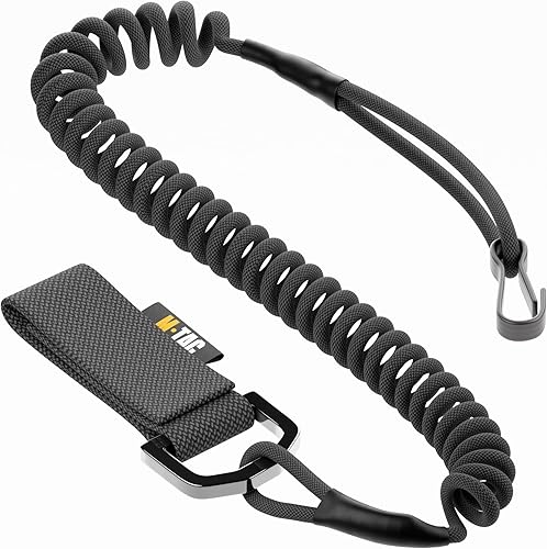 M-Tac Bobina elástica táctica del acollador de la pistola para el cinturón o MOLLE con el guardador del anillo en D