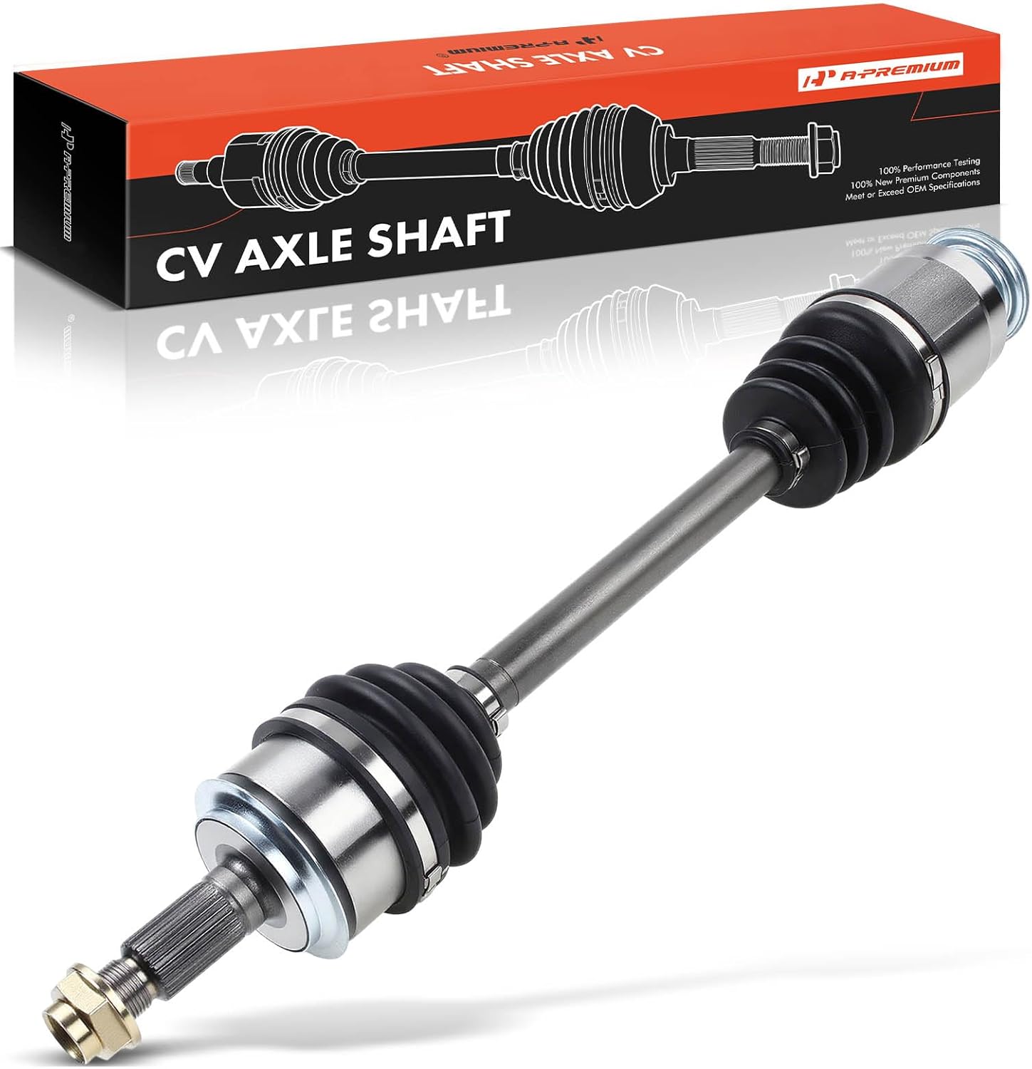 A-Premium CV Axle Shaft Assembly Compatible with Honda Civic EX-L 2014-2015 L4 1.8L, Automatic CVT Transmission, Front Right Passenger Side, Replace# 44305TR3A62